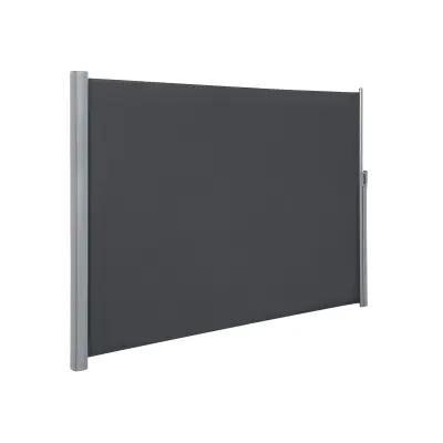 Bočni tende 200x400 cm siva