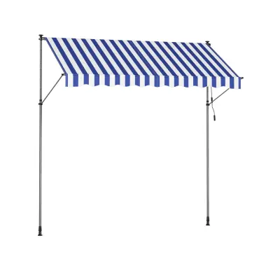 Tenda visine podesive 300x120 cm Plava
