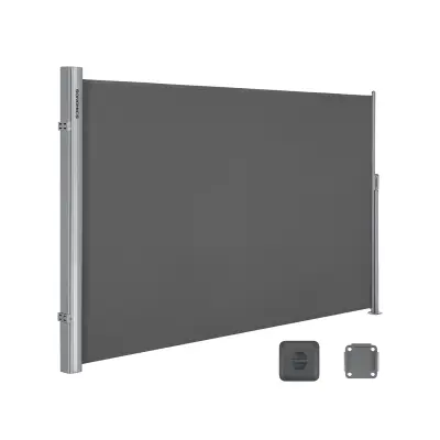 Bočni tende 200x350 cm siva