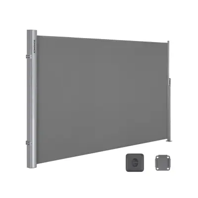 Bočni tende 180x350 cm siva