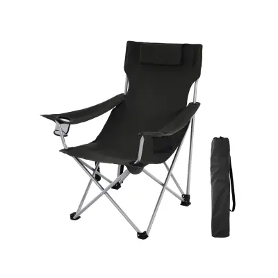 Kamp stolica 81x70x91 cm Crna