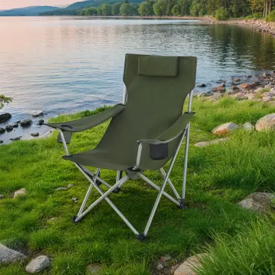 Kamp stolica 70x81x91 cm zelena
