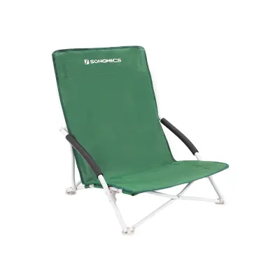 Stolica za plažu 64x56x53 cm Zelena