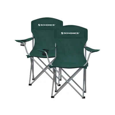 Set kamp stolica XL 54x86x97 cm zelena