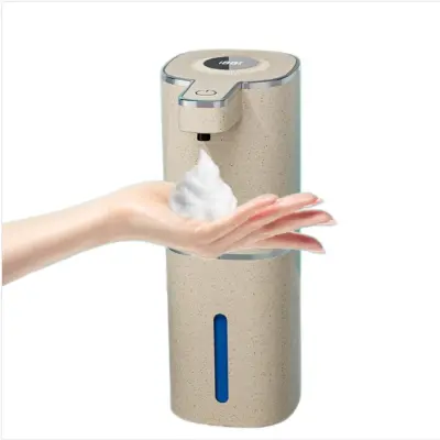 Pametni pjenasti dozator sapuna M19pro - bezdodirni, USB 400ml, sivi