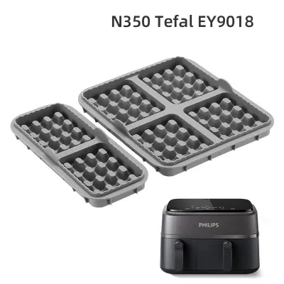 Set silikonskih kalupa za kekse - 192 Waffle - za Philips Siva