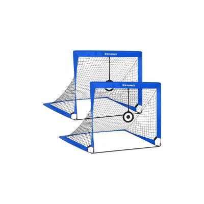 Set nogometnih golova 2 komada 90x120x90 cm plavi