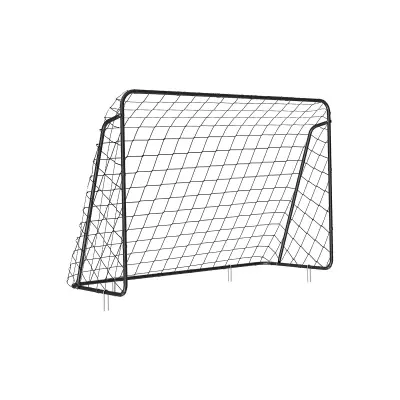 Nogometni gol za djecu 215x76x150 cm Crni