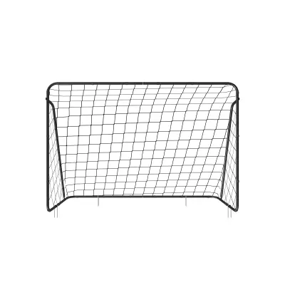 Nogometni gol 300x120x205 cm Crni