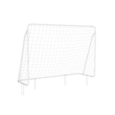 Nogometni gol 215x76x150 cm Bijeli