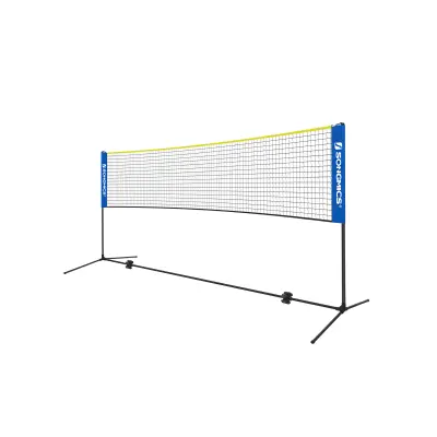 Mreža za badminton 500x103x155 cm plava