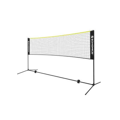 Mreža za badminton 500x103x155 cm Crna