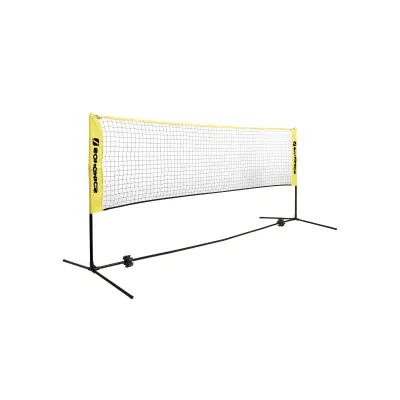 Set za badminton mrežu 500x103x155 cm Crna