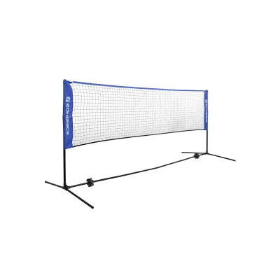 Set za badminton mrežu 300x155x103 cm Crna