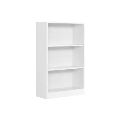 Knjigovnica 3 pregrade 24x60x93 cm Bijela