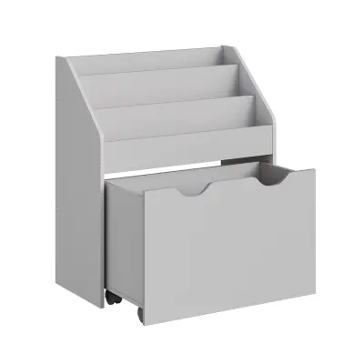 Polica za organizaciju igračaka 29,5x62,5x70 cm Siva