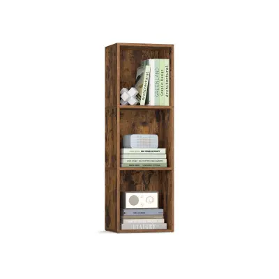 Knjigovodstveni regal 3 nivoa 24x30x94,8 cm smeđi