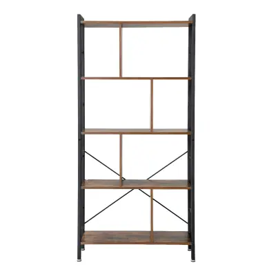 Knjigovodstveni regal 4 nivoa 30x74x154,5 cm smeđi