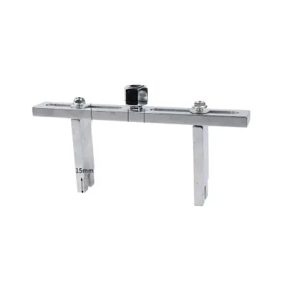 Alat za uklanjanje prstena brave pumpe goriva pod kutom – podesiv 23–190 mm, aluminijska slitina, srebrni