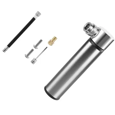 Mini pumpa za bicikl od aluminijske legure Srebrna