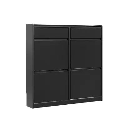 Ormarić Cipele Spremanje Boja Crna 98x19x95cm FSR169-SCH