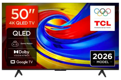 TCL QLED TV 50" 50P7L, Google TV