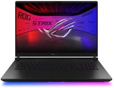 Laptop ASUS ROG Strix SCAR 18 G835LXG-TQ489X, 45.7cm (18") MiniLED 4K, Intel Core Ultra 9 290HX Plus, 64 GB RAM, 2 TB SSD, nVidia RTX 5090 24GB, W11P
