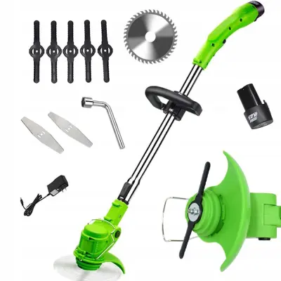 Set teleskopske kosilice na baterije od 12 V s noževima 250 mm 1.5 Ah