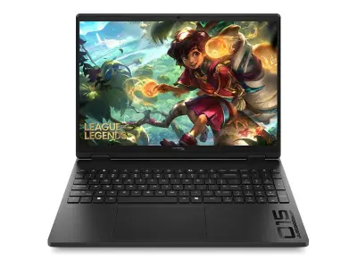 Laptop HP HyperX OMEN 15-gb0001nm, 38.9 cm (15.3") 2K 165Hz, AMD Ryzen 5 240, 16 GB RAM, 512 GB SSD, NVIDIA GeForce RTX 5050 8GB, FreeDOS