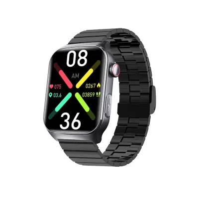 Pametni sat kompatibilan s aplikacijom Joeme Fit — Bluetooth 5.3, vodootpornost IP76, mjerenje otkucaja srca, SpO2 i krvnog tlaka (nije medicinski u
