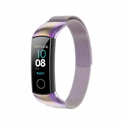 Milanese remen od nehrđajućeg čelika - zamjenski za Huawei Honor Band 5 i Honor 4 ENC Standard Edition, magnetska kopča, više boja Višebojno
