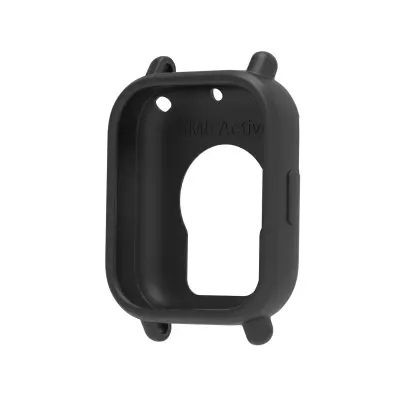 Crni silikonski ovitak kompatibilan s Redmi Watch 5 Lite - otporan na udarce