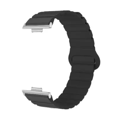 Zamjenski/kompatibilni dijelovi – Huawei silikonski remen magnet WATCH Fit3/4/5/Pro 21.3cmx2cm Black