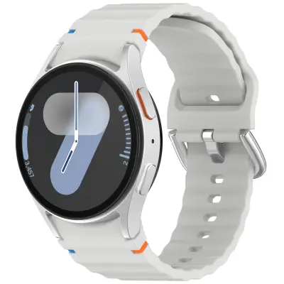 Samsung Watch 7 Wave Strap - srebrna kopča (otporna na blijeđenje)