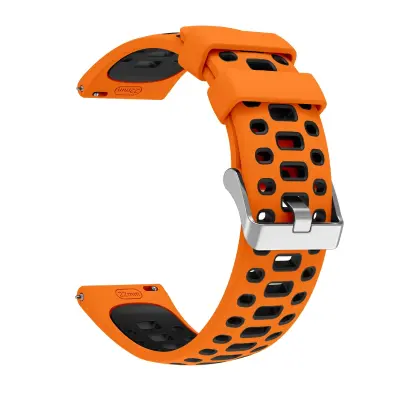Zamjenski/kompatibilni dio – Huawei silikonska narukvica 22mm dvo-ton Black Orange