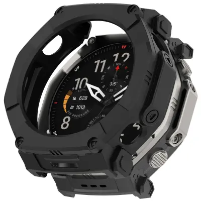Oklopni šuplji zaštitni okvir za Huami Amazfit T-Rex Ultra2, Crna