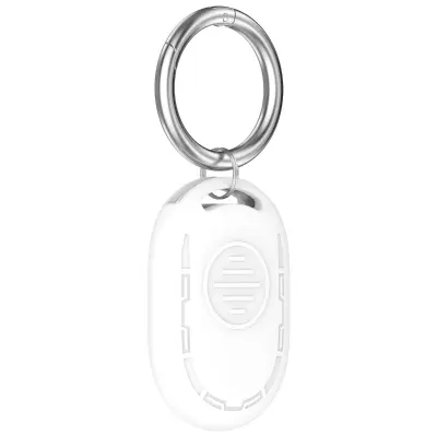Silikonska zaštitna navlaka za Xiaomi Tag (Mi Tag) UWB i BLE, Tanka White