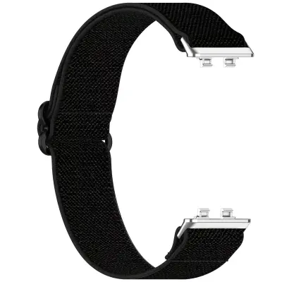 Zamjenski/Kompatibilni dijelovi – Huawei Elastični najlonski pleteni remen 17.5cm x 2cm Black