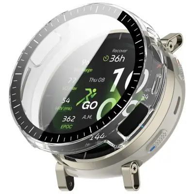 Integrirani PC zaštitni okvir s kaljenim staklom za Amazfit Active3 Transparent
