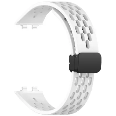 Zamjenski kompatibilni remen – Huawei Band 11 Pro perforirani White