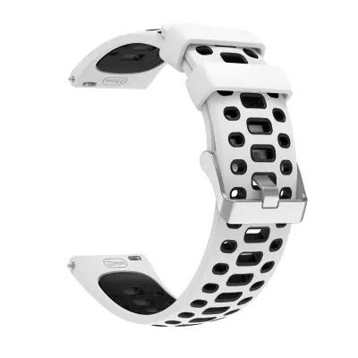 Zamjenski/kompatibilni dio – Huawei silikonska narukvica 22mm dvo-ton White+Black