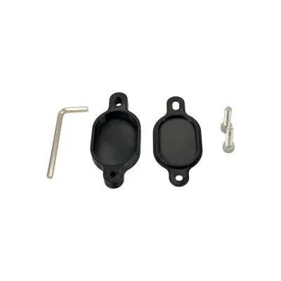 Držač za tracker u držaču boce – Kompatibilno s Xiaomi Tag, crni ABS