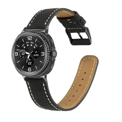 Remen od umjetne kože s kopčom kompatibilan sa Samsung Galaxy Watch 8 (40/44/46) - prozračan, otporan na znoj, 20,5 cm x 2,2 cm