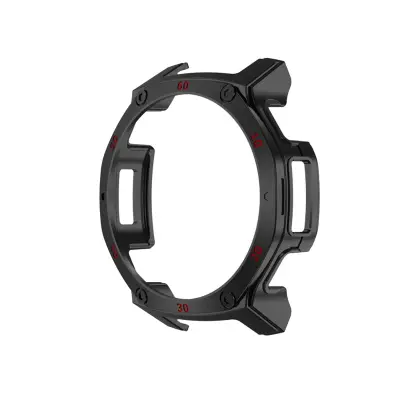 Zaštitno kućište od PC oklopa za Amazfit T-Rex 3 Pro (44mm) – dvobojno Crna\/Crvena