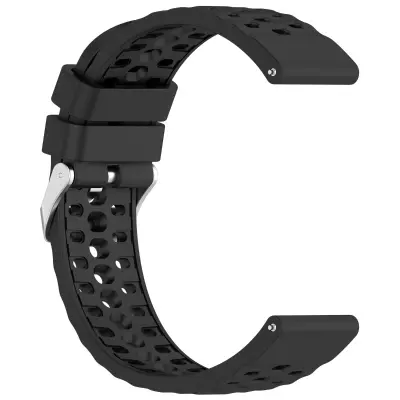 Silikonski zamjenski remen za Huami Amazfit Active3 Premium 20mm Black