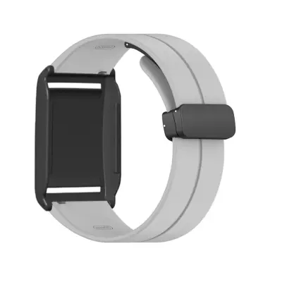 Silikonski zamjenski remen s sklopivom magnetskom kopčom za Polar Loop Gray