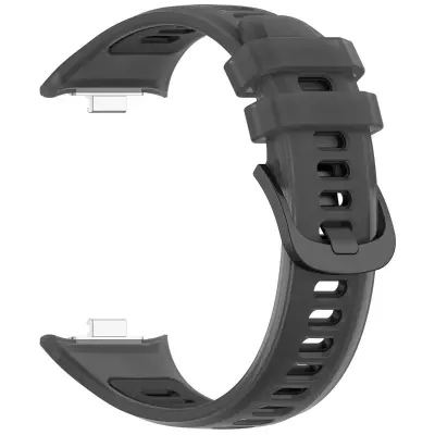 Silikonski zamjenski remen za Xiaomi Mi Band i Redmi Watch Black