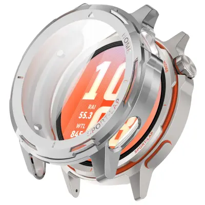 Zamjenski/kompatibilni dijelovi – TPU kućište s potpunom zaštitom za Huawei Watch GT Runner2 Silver