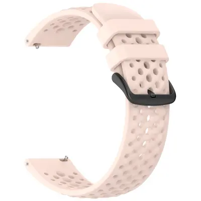 Silikonski remen 22mm s perforacijom, zamjena za pametne satove Pink