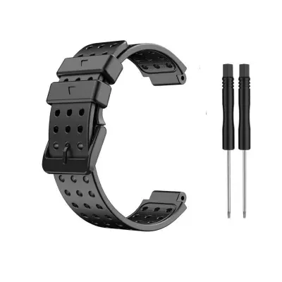 Zamjenski silikon remen za Garmin Forerunner 235 i 735XT, 23cm Black